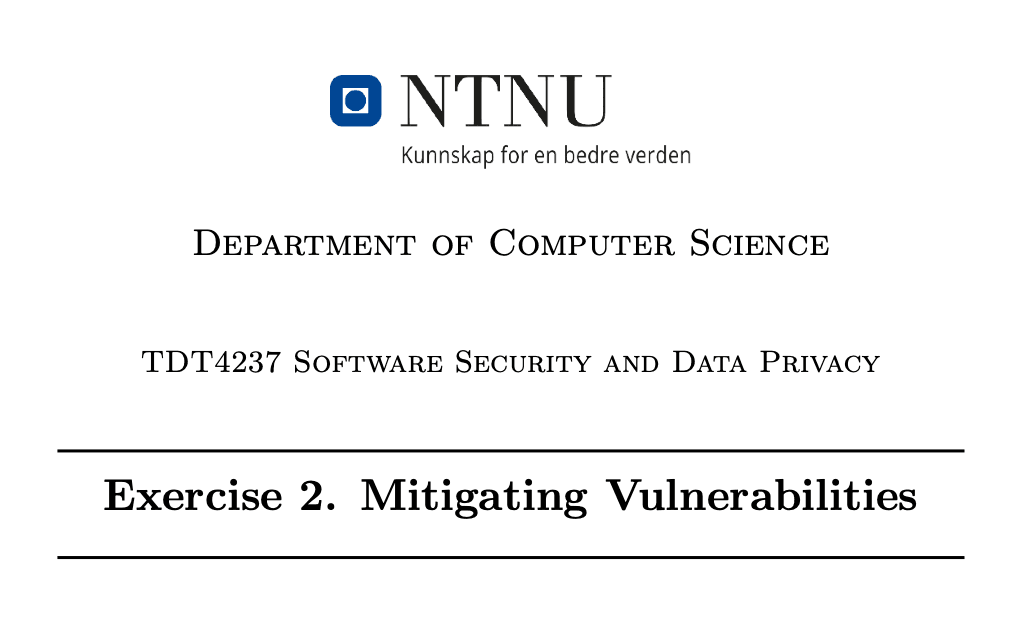 SecFit Security Hardening (part 2)